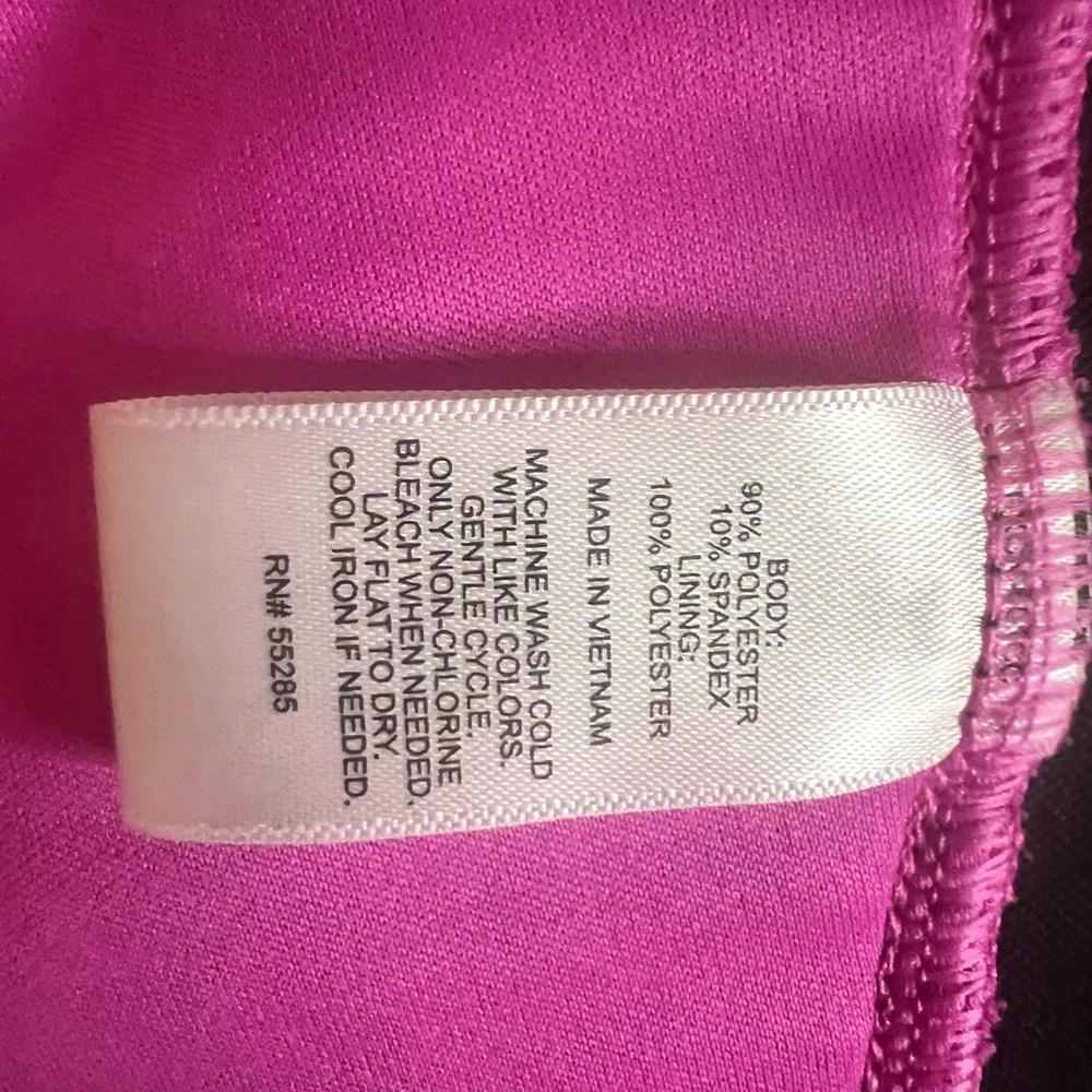 π Express y2k Era Hot Pink Ribbed Crop Top β Size Small - Barbiecore Summer - Picture 8 of 11